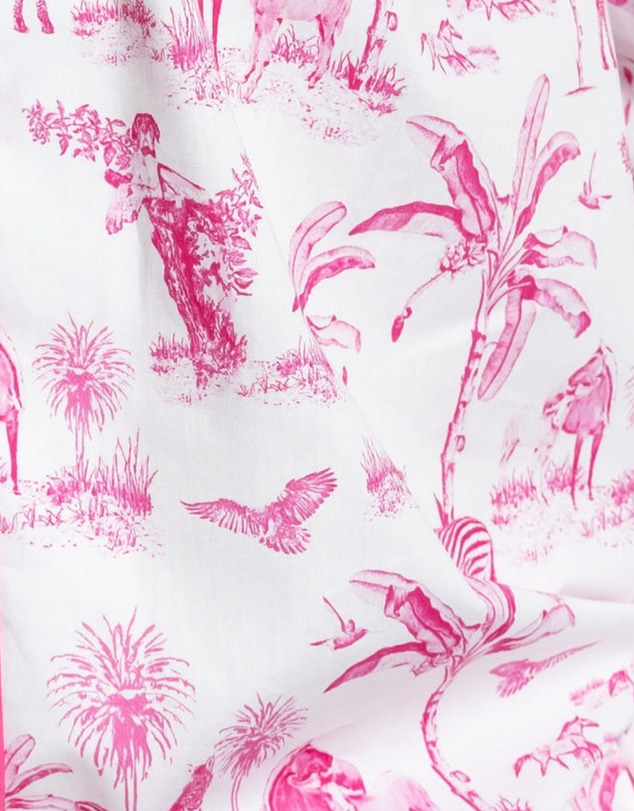 Sant And Abel - Women's Skydog Pink Long PJ Set