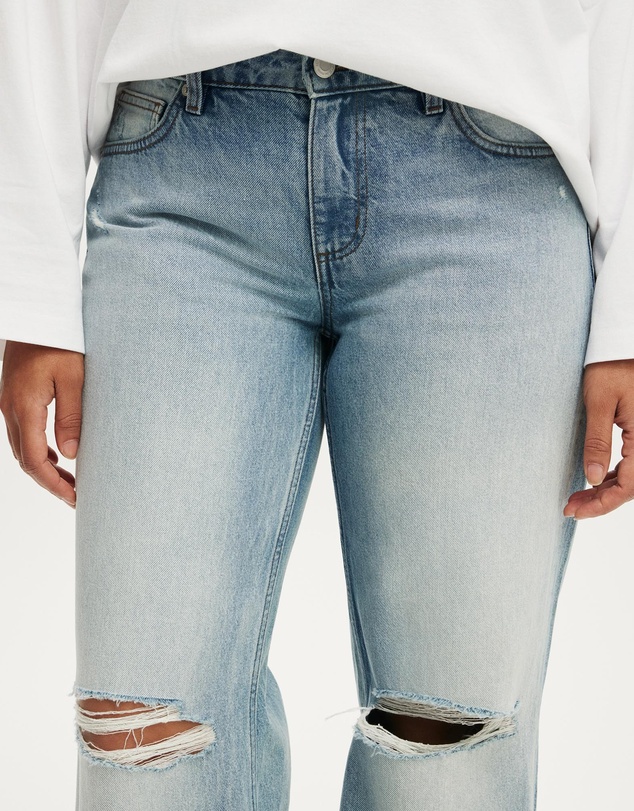 Cotton On - Curvy Low Rise Straight Jean