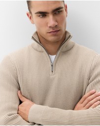 UNISON - Half Zip Knit
