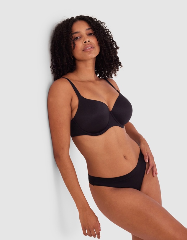 Bras N Things - Body Bliss Full Cup Bra - Black
