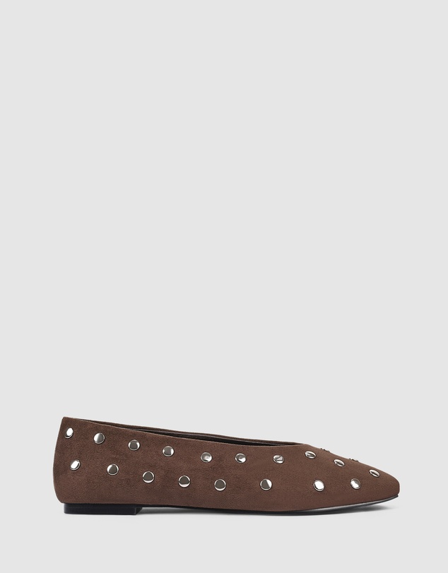 Verali - Euri Studded Ballet Flats