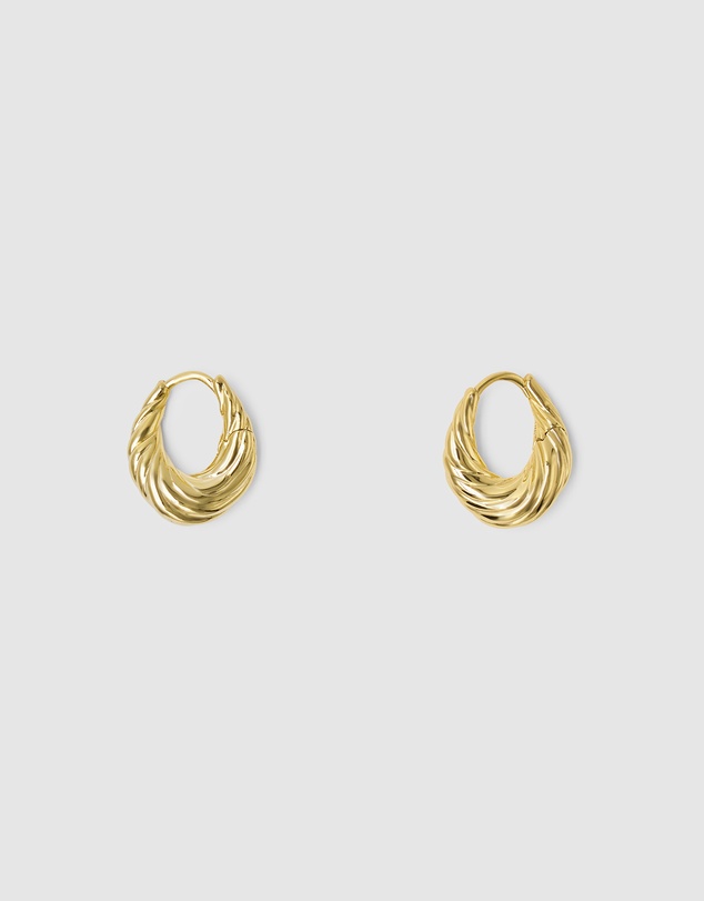 Brie Leon - Olar Twist Hoops