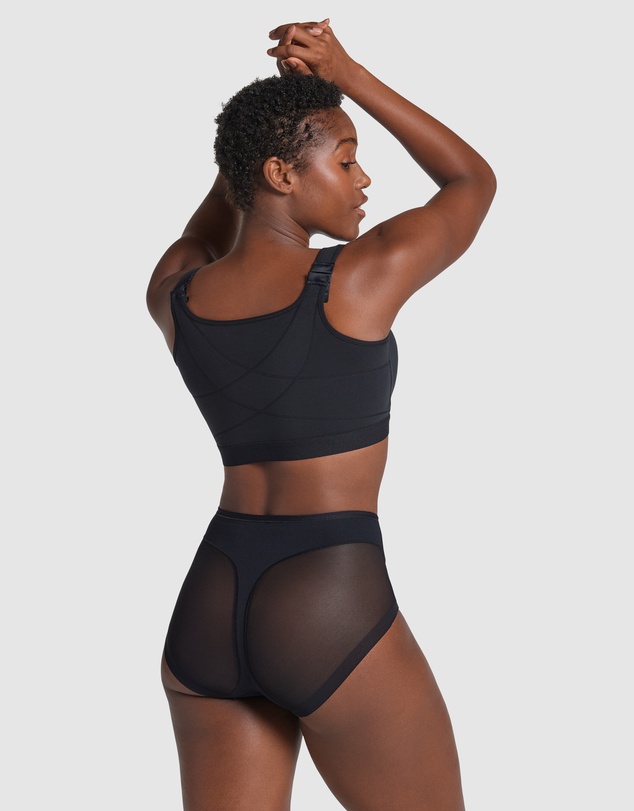 Leonisa - All-in-One Cotton Posture Corrector Wireless Front Open Bra