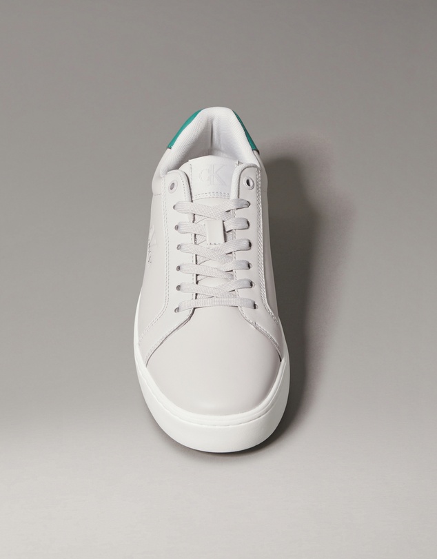 Calvin Klein - Classic Cupsole Mono Leather Sneakers