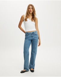 Cotton On - Stretch Slim Straight Jean