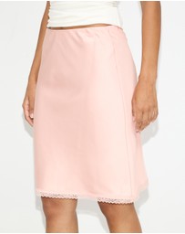 Dazie - Alice Satin Midi Skirt