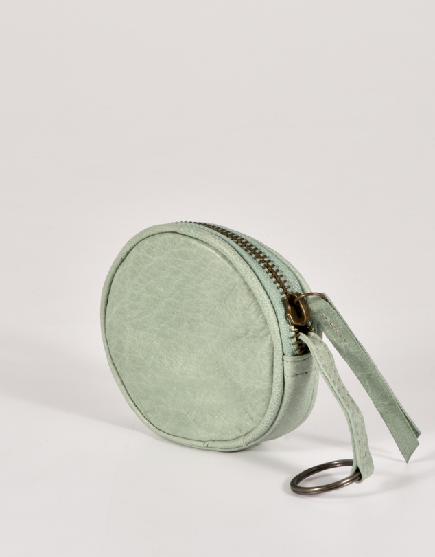Cobb & Co - Creswell Leather Woven Coin Purse