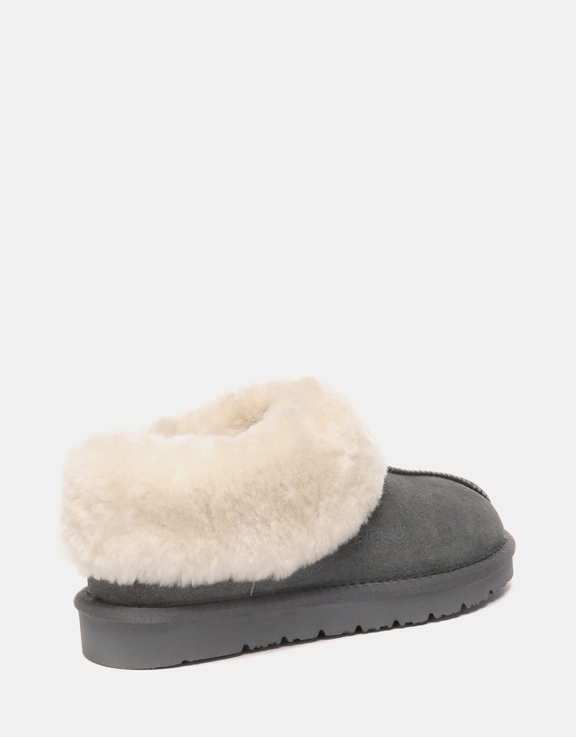 EVERAU - EverAU Ugg Homey Slipper Suede Cow Suede Upper House Shoes
