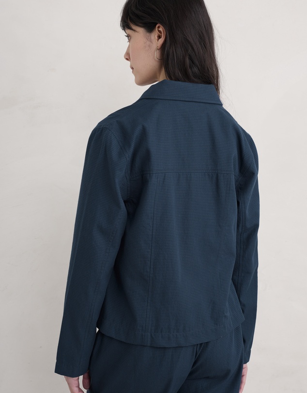 Seasalt - Seasalt Cornwall Navy Carnon Downs Jacket