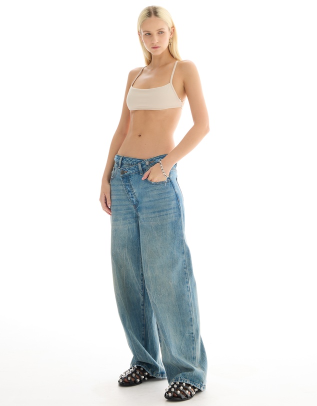 THE TALES - The Tales Cross Over Slouch Denim Jeans