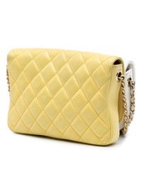 Pre-Loved by Azura Reborn - Pre-Loved CC Quilted Lambskin Side Packs Flap