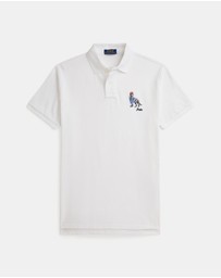 Polo Ralph Lauren - Custom Slim Fit Dog-Embroidered Polo