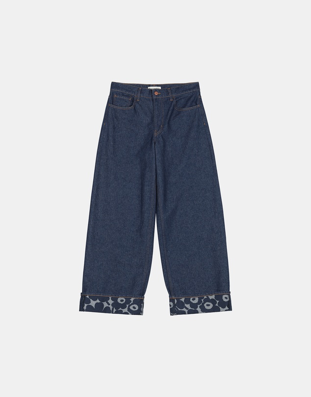 Marimekko - Maridenim Loose Mini Unikko Jeans
