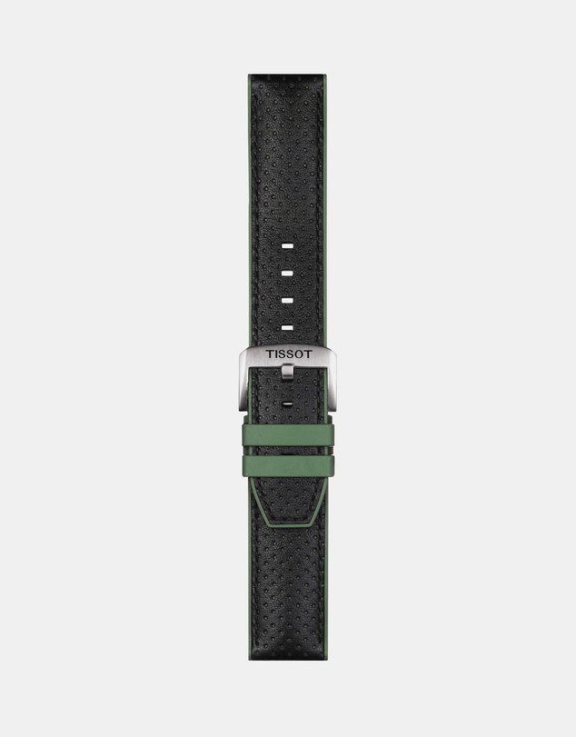 Tissot - Official Leather & Rubber Strap Lugs 22mm