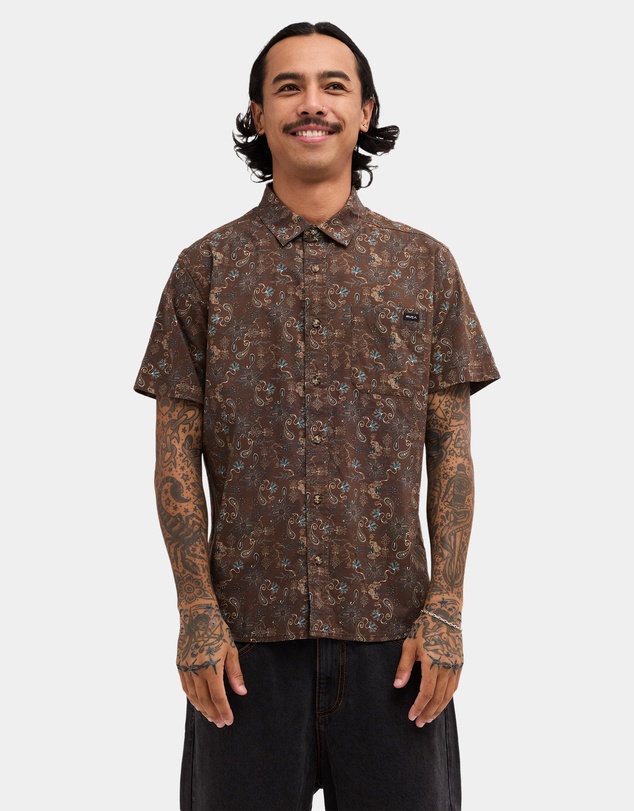 RVCA - Mens Atlantic Short Sleeve Shirt