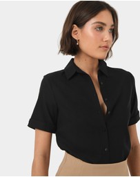 Forcast - Morgan Short Sleeve Cuff Shirt