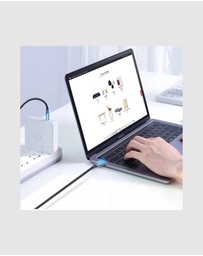 Ugreen - UGreen 1.5m Type C 2.0 Male to Type C 2.0 Male 5A Fast Charging Data Cable Space Gray