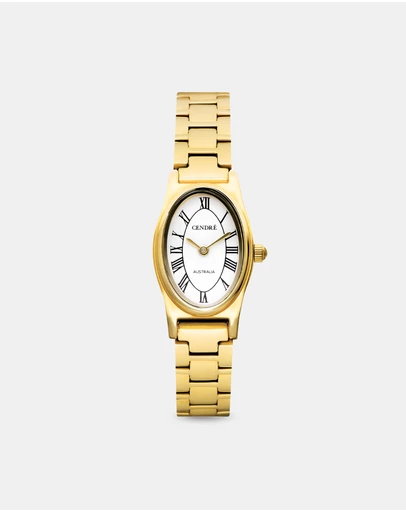 CENDRE - Emmeline Watch | White | 18k Gold