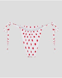 Vacay Swimwear - Rio Bottom Red Polka