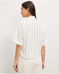 The Fated - Tia Stripe Shirt