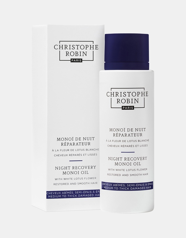 Christophe Robin - Night Recovery Monoi Oil With White Lotus Flower 92g