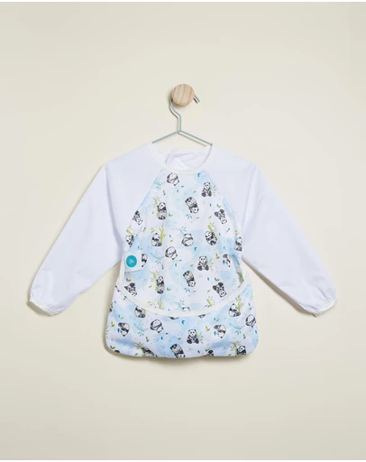 itti bitti - Sleeved Bib Smock - Asia