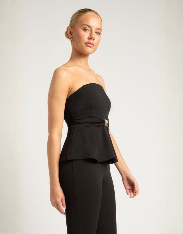 Esther & Co - Ellisia Top - Black