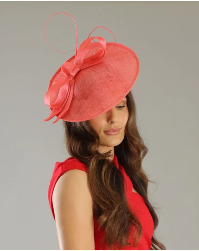Morgan & Taylor - Haisley Fascinator in Pink
