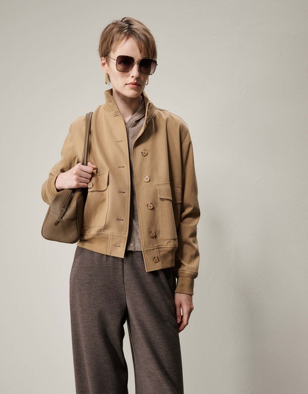 IDA+S - Margot Twill Bomber Jacket
