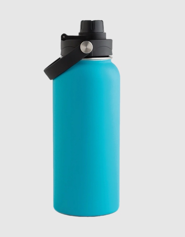 Tolu Australia - 1L Insulated Blue Bottle for Adventurers
