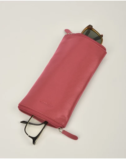Cobb & Co - Dublin Double-Sided Leather Glasses Pouch