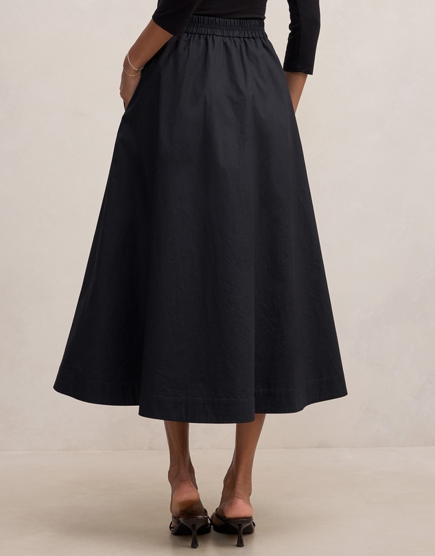 Forever New Petite - Chrissy Petite Cotton Midi Skirt