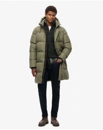 Superdry - Hooded Sports Puffer Mid Jacket