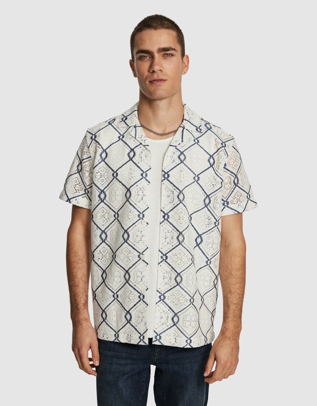 yd. - Bruno Crochet Shirt