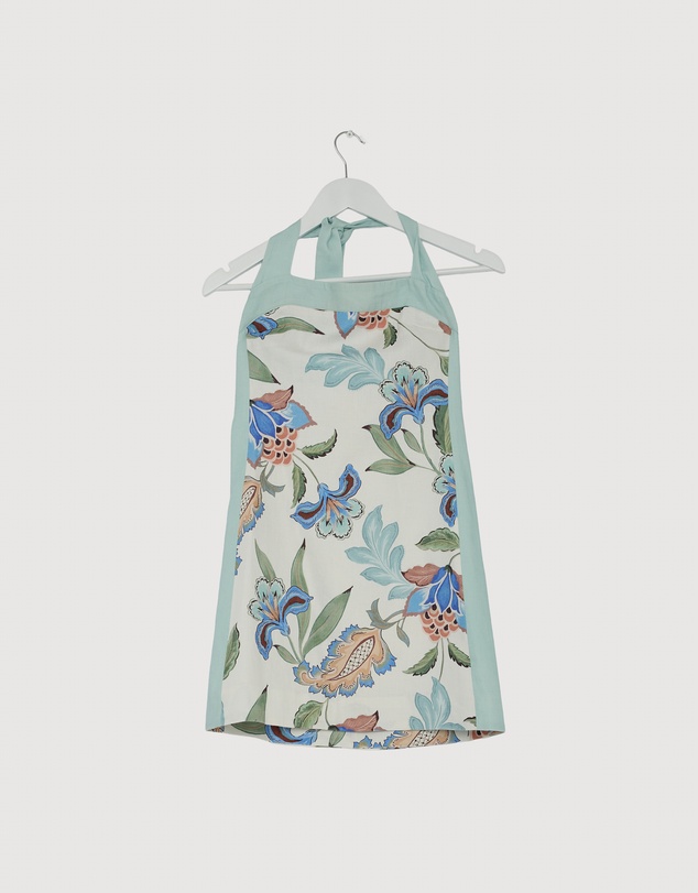 Revibe - Repaired KIVARI Azure Halter Mini Dress - AU 6