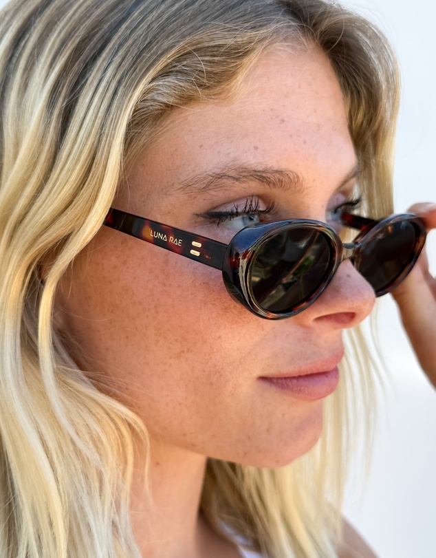 Luna Rae - Tortoise Shell - Lani Sunglasses