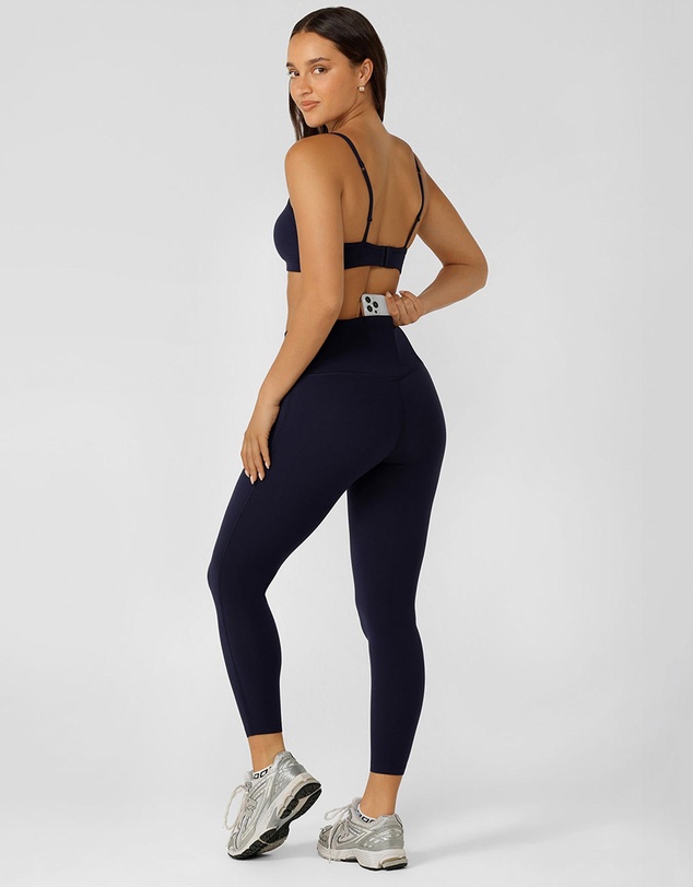 Lorna Jane - Limited Edition Lotus No Chafe Ankle Biter Leggings