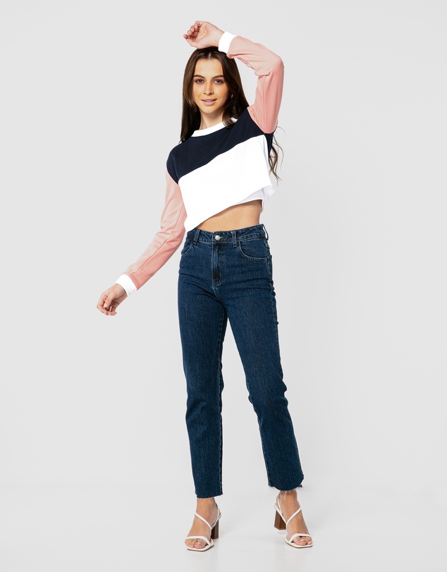 ONEBYONE - Elba Cropped Jumper
