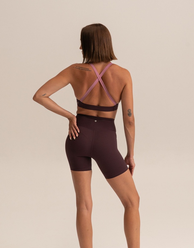 HyperLuxe The Label - Shape Cross Back Sports Bra