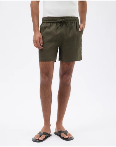 AERE - Euro Resort Linen Shorts