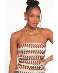 Petal & Pup - Navia Midi Dress - Multi Stripe