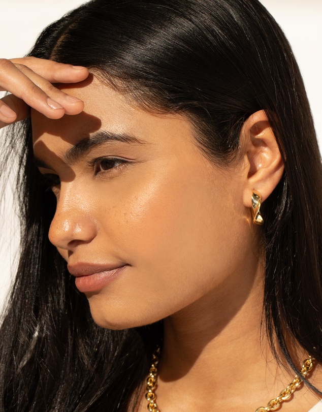 Mestige - Formation Earrings - Silver Plated