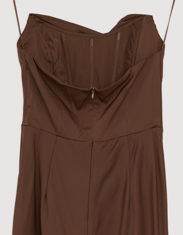 Revibe - Repaired CHANCERY Jada Strapless Corset Maxi Dress - AU 8