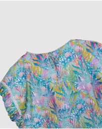 Olga Valentine - Frilly Beach Cover Up