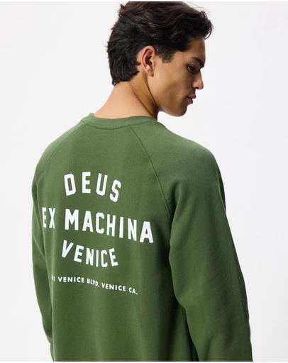 Deus Ex Machina - Venice Address Crew Sweat