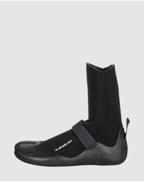 Quiksilver - Mens 5mm Marathon Sessions Split Toe Neoprene Surf Booties