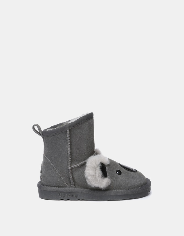 EVERAU - EverAU Ugg Koala Kids Plus Cow Suede Upper UGG Boots
