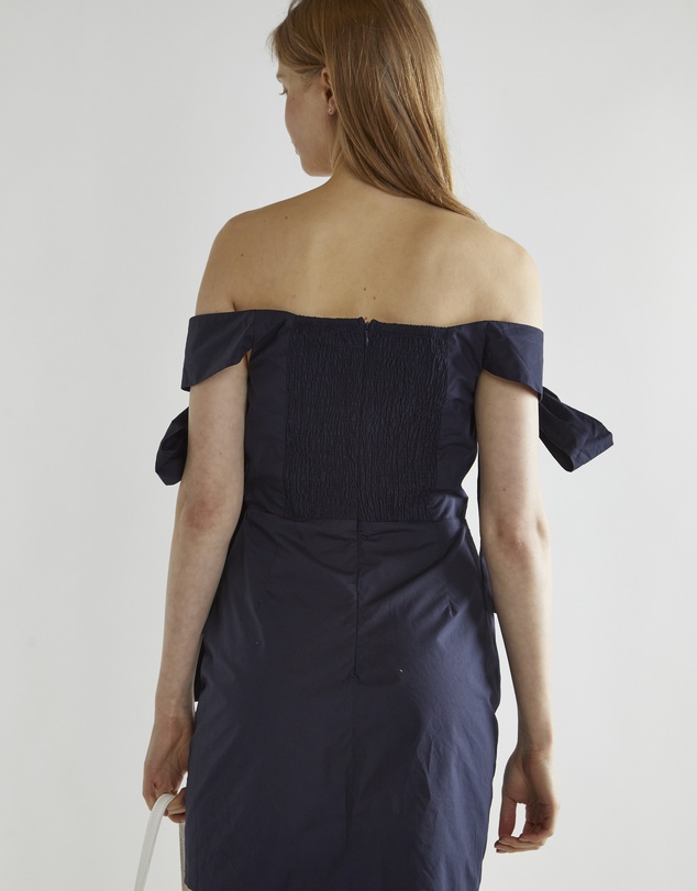 Glamorous - Bow bardot mini dress
