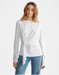 Decjuba - Jasmine Tie Detail Top