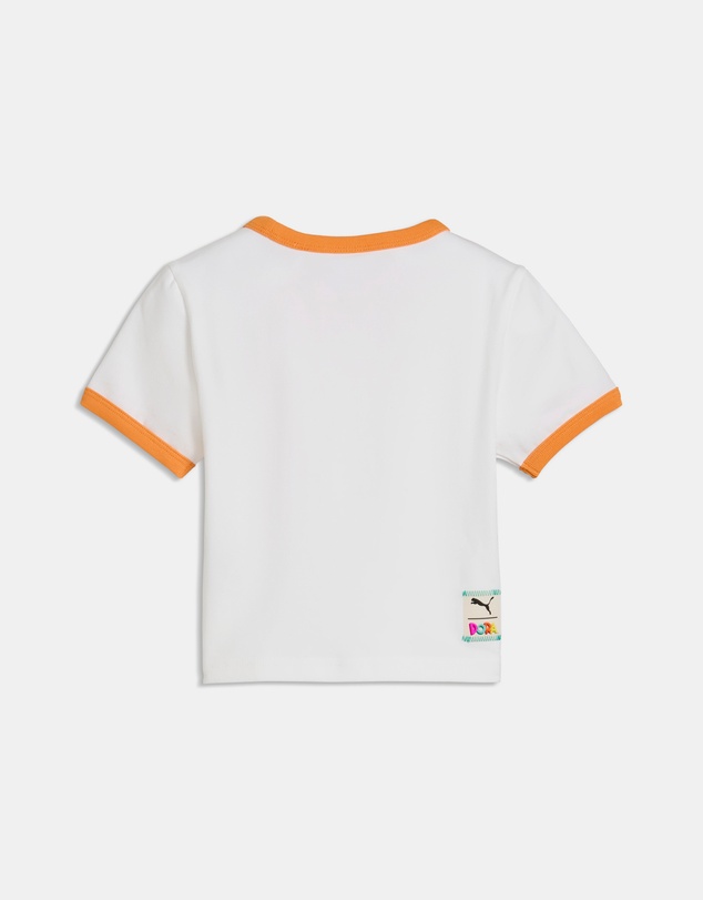 Puma - x DORA THE EXPLORER Slim Ringer Tee - Girls